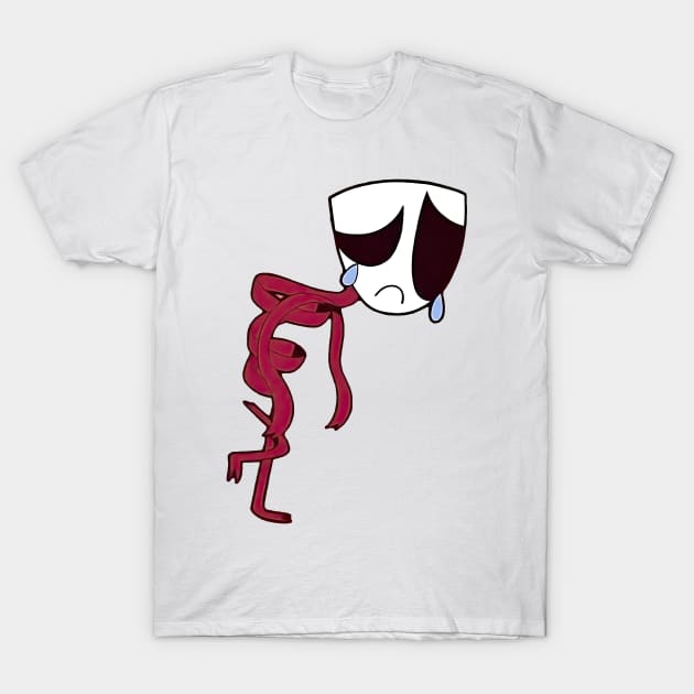 Gangle sad walk the amazing digital circus T-Shirt by ksemstudio